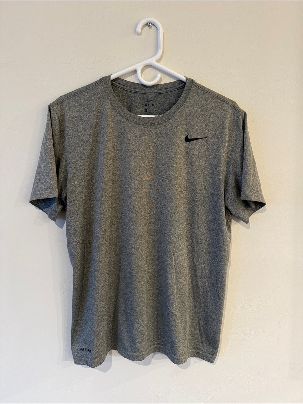 Nike Gray Short Sleeve Dri-FIT Tee